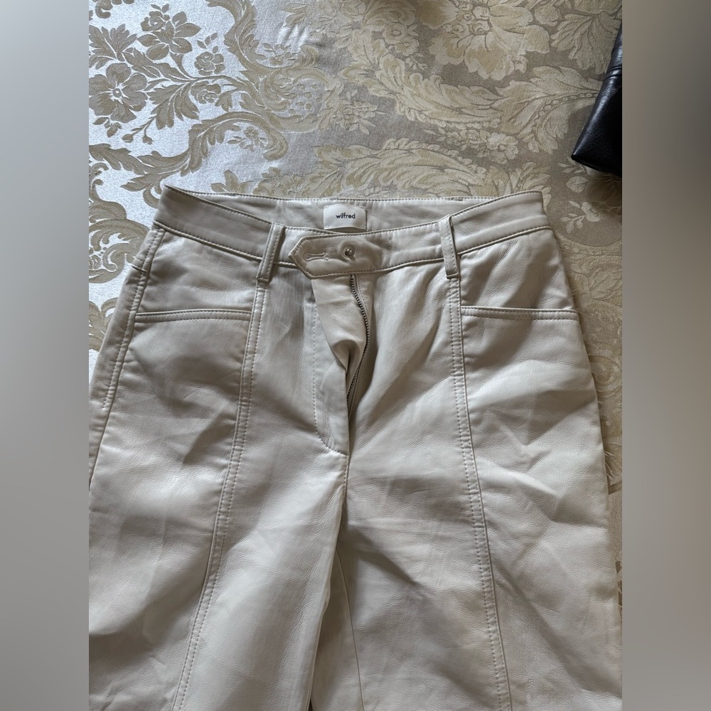 Aritzia leather pants